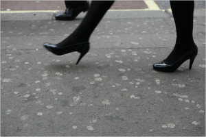 Gum on Toronto pavement